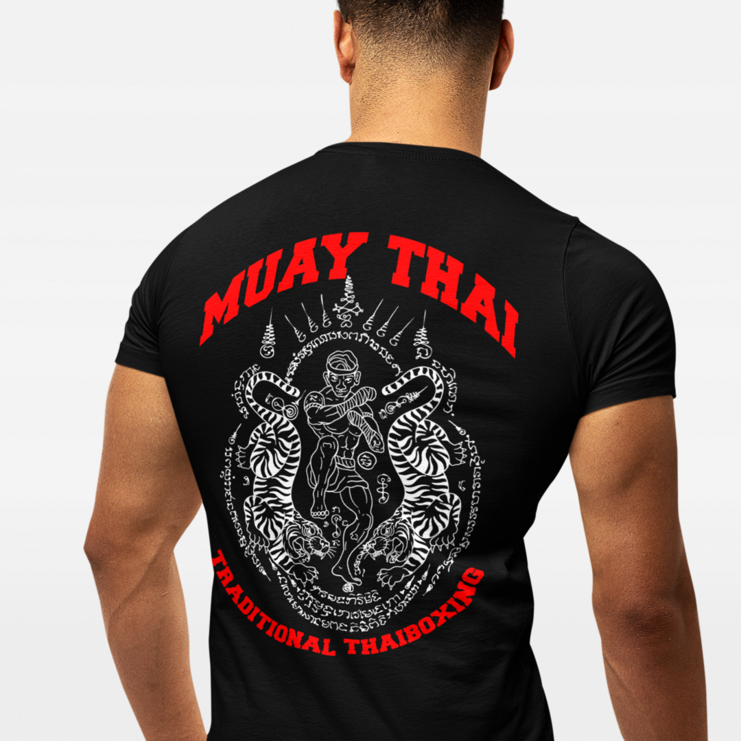 TRADITIONAL THAIBOXING BACKPRINT T-SHIRT