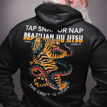 TAP SNAP OR NAP HOODIE