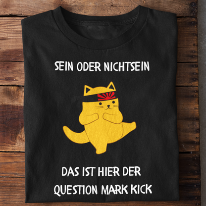 QUESTION MARK KICK T-SHIRT